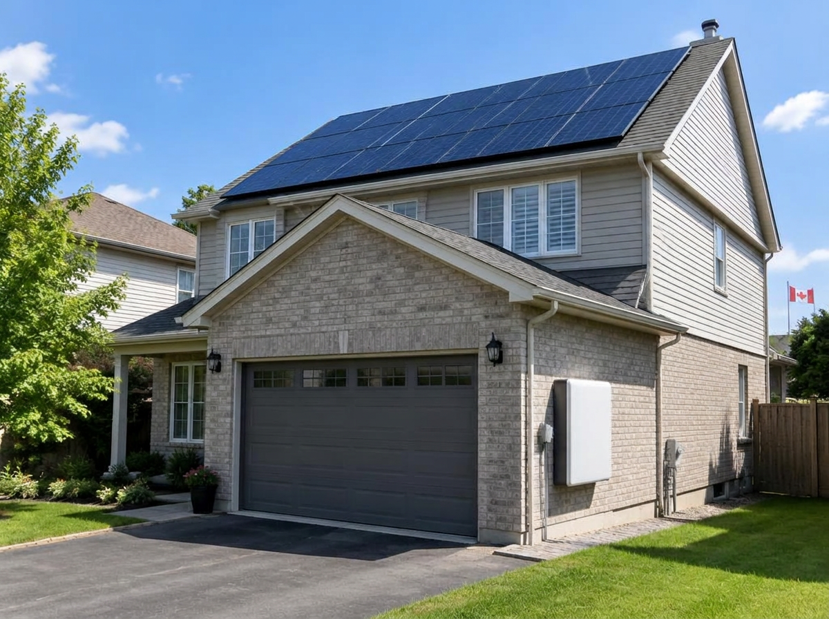Solar & batteries installation